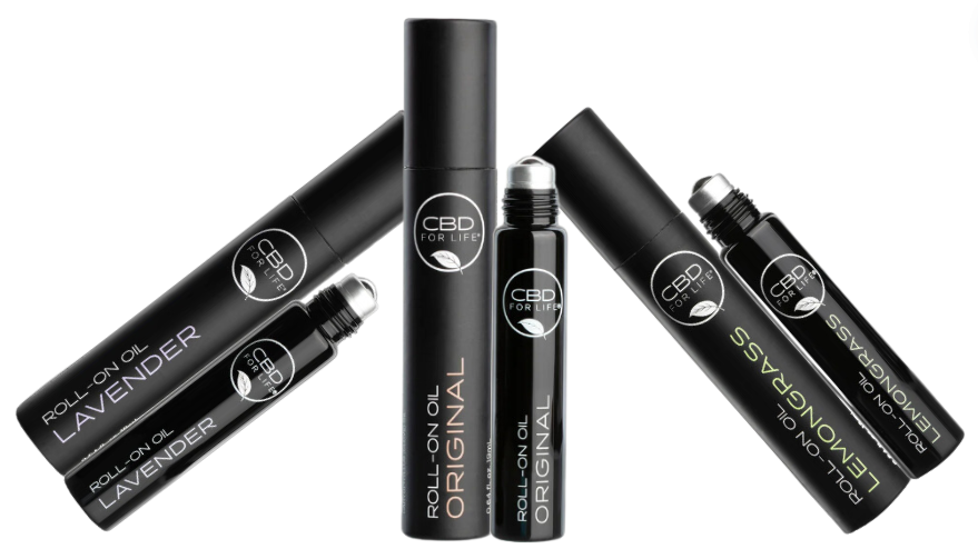 CBD ROLL ON DETAILS: .64 fl oz. Contains 120mg CBD 95% Naturally Derived Free of: GMOs, Parabens, Phthalates, Formaldehyde, Artificial Coloring Never tested on animals