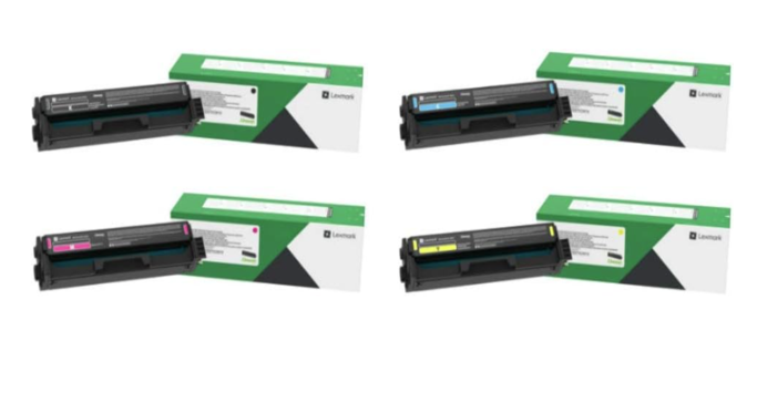 FOR LEXMARK MC3326i all 4 print cartridges