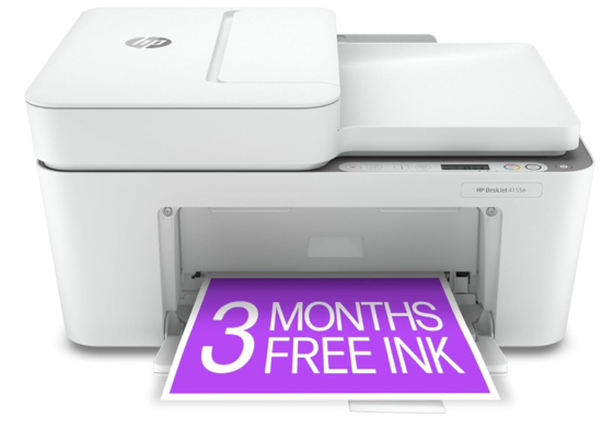 HP Desk Jet 4155e color inkjet printer