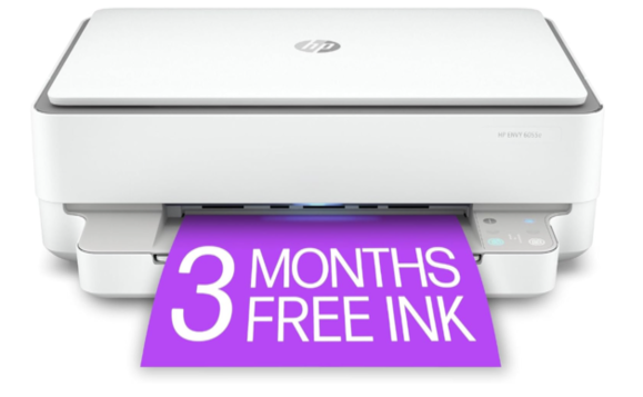 HP ENVY 6055e color inkjet printer