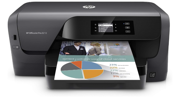 HP Office Jet Pro 8210 color printer