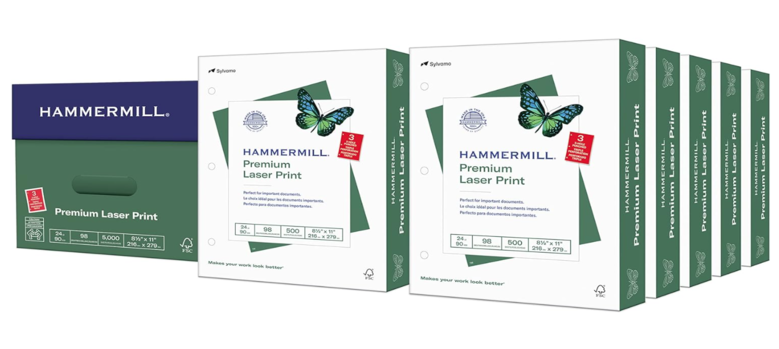 Hammermill premium laser printer paper