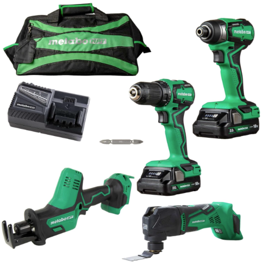 Metabo 4 piece kit