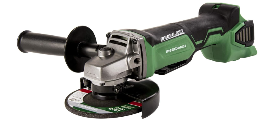 Metabo angle grinder battery powered