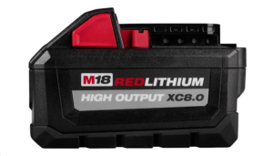 Milwaukee 8.0 Ah battery