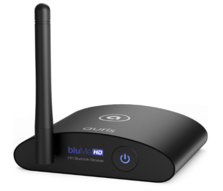 0001 Auris Blume HD Long Range Bluetooth 5.0 Music Receiver Hi-Fi Audio Adapter with Audiophile DAC & AptX HD for Home Stereo, AV Receiver or Amplifier