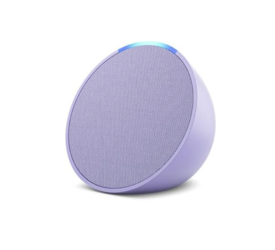 0001 Echo Pop Full sound compact smart speaker with Alexa Lavender Bloom