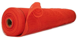 Debris Safety Netting Orange Fire Retardant (4' x 150', Orange)