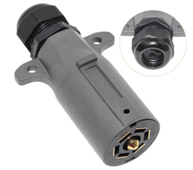 0003 Oyviny 7 wire blace style Waterproof MALE Connector