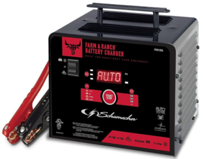Schumacher FR01335 Battery Charger, Engine Starter, Boost Maintainer, and Auto Desulfator - 150/200 Amp, 40 Amp boost, 6V/12V