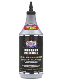 LUCAS OIL High Mileage Oil Stabilizer, 1 quart, Multi