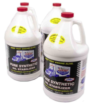 Lucas Oil 10131-PK4 Synthetic Oil Stabilizer - 1 Gallon (Pack of 4)