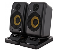 0006 KRK GoAux 4 4-Inch Bi-Amped Portable Bluetooth Studio Monitors with TRS Jack, RCA, Aux and USB inputs Go Aux 4
