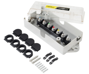 0007 7 way junction box for wiring