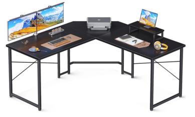 0007 L shaped gaming desk