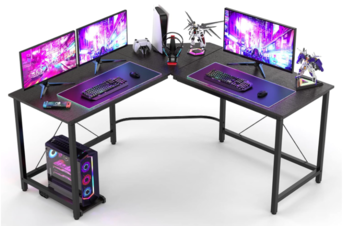 0008 L shaped office gaming desk