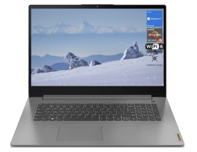 0008 Lenovo IdeaPad 3 Laptop Computer, 17.3" FHD Screen, AMD Ryzen 5 5625U Processor, 12GB RAM, 1TB SSD, Media Card Reader, HDMI, HD Camera, Wi-Fi 6, Fingerprint Reader, Windows 11 Home