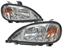 SUPERFASTRACING Headlights Headlamps Left & Right Pair Set Replacememt for 2004-2017 Freightliner Columbia