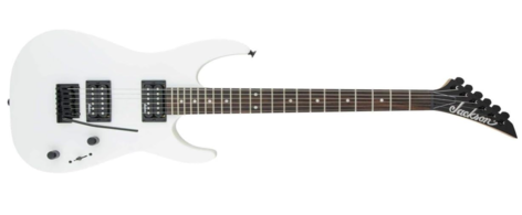 0009 Jackson JS Series Dinky JS11, Amaranth Fingerboard, Snow White Electric Guitar