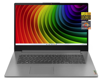 0009 Lenovo IdeaPad 3 Laptop, 17.3" FHD Display, AMD Ryzen 5 5625U Processor (Beats i7-1255U), 16GB RAM, 1TB SSD, AMD Radeon Vega 7 Graphics, Fingerprint Reader, Wi-Fi 6, Windows 11 Home