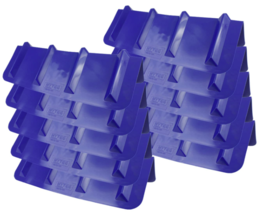 Mytee Products (10 Pack) Blue Corner Protector V Shaped Edge Guard 8 x 8 x 24 Inches
