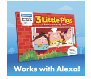 3 Little Pigs A Readyland Fairy Tale (Readyland an Alexa Interactive Book for Kids)