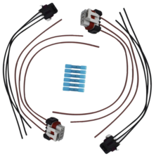 Headlight & Turn Signal Harness Plug Connector Pigtail Cable Replacement for 2000-2014 Columbia Truck 224396007 224-396-007