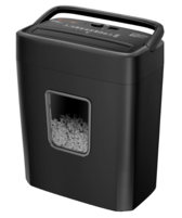 Bonsaii Paper Shredder, 8-Sheet Crosscut Shredder with 4.2 Gallon Bin Shred Credit Card/Mail/Staple/Clip, P-4 Security Level Document Shredder with Handle for Home Office