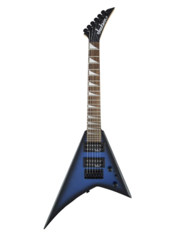 0014 Jackson JS Series RR Minion JS1X Maple Neck Poplar Body Amaranth Fingerboard 24 Jumbo Frets 6-String Electric Guitar (Right-Handed, Metallic Blue Burst)