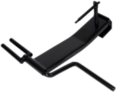Mytee Products Strap Winder for Flatbed Trailer - Black Powder Coated Steel, Cargo Tie Down Ratchet Strap Winder - Winch Strap Roller for 2", 3", 4" Straps