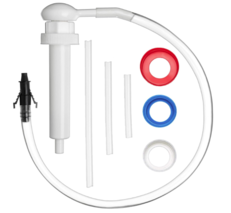 Slippery Pete Fluid Pump for Gallon Bottles and Wide Mouth Quart Bottles (Not for Standard Quart Bottles) - Transfer Gear Oil, Transmission and Differential Fluid, Antifreeze with This 30cc Hand Pump
