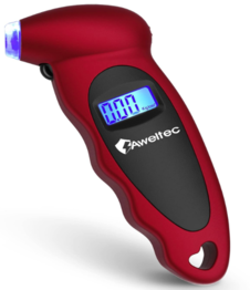 0018 AWELTEC Backlight di gital tire gauge 150 psi max