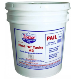 LUCAS OIL 10027-Pk1 Red 'N' Tacky Grease 35 Lb