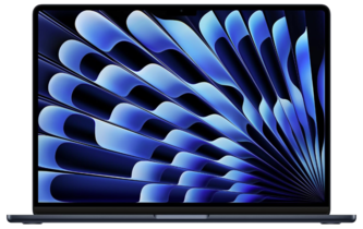 0027 Apple 2023 15.3-Inch MacBook Air Laptop with M2 Chip, 8GB RAM, 256GB SSD - Midnight