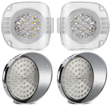 Partsam Daytime Running Lights and Turn Siganl Lights Replacement for Freightliner Century