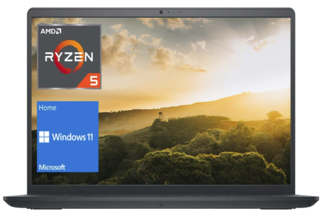 0033 DELL Inspiron Laptop, 15.6" HD Display, AMD Ryzen 5 3450U Processor, 32GB RAM, 1TB SSD, Webcam, HDMI, SD Card Reader, Wi-Fi, Windows 11 Home, Carbon Black
