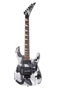 0038 Jackson X Series Soloist SLX DX 6-String Camo Electric Guitar with Laurel Fingerboard (Right-Handed, Winter Camo)