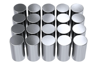 0038 PENSUN 33mM, 3-12 Cylinder lug nut covers with Chrome Surface Screw-on Fitting ABS Plastic