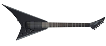 0040 Jackson X Series Rhoads RRX24 Electric Guitar with Laurel Fingerboard and Seymour Duncan Blackout Pickups (Right-Handed, Gloss Black)