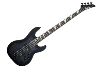 0050 Jackson JS Series Concert Bass JS3Q, Transparent Black Burst, Amaranth Fingerboard
