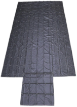 US Cargo Control Lightweight Lumber Tarp - 20 Feet x 28 Feet with 6 Foot Drop and Flap - Durable Protection