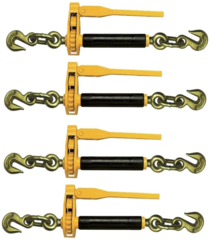Mytee Products (4 Pack) 516-38 Peerless QuikBinder Tow Chain Ratchet Binder