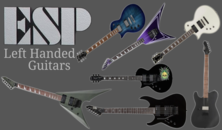 Left handed guitars button ESP page
