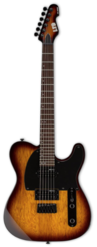 ESP LTE200RTSB Solid-Body Electric Guitar, Tobacco Sunburst