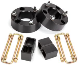 Dynofit 3"F+2"R Full Lift Kits for 2007-2020 Chevy Silverado 1500 GMC Sierra 1500 2WD/4WD, 3 Inch Front and 2 Inch Rear Strut Spacer Suspension Lift Kits Lift Spacers