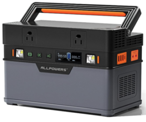 ALLPOWERS S700 Portable Power Station 700W, MPPT Solar Generator 606Wh with AC DC USB Car Ports, 0-80% in 1.5 Hrs, Mobile Backup Battery for Outdoor Camping Home RV Trip Emergency