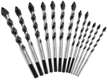 GMTOOLS 10pcs Masonry Drill Bits Set