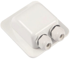 Waterproof ABS Double Cable Entry Gland for Solar Panels,Motorhomes,Caravans,Boats- for All Cable Types 6mm² to 12mm²