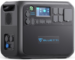 BLUETTI Portable Power Station AC200MAX, 2048Wh Solar Generator Expandable to 8192Wh, 5 2200W AC Outlets, LiFePO4 Battery for Camping, Emergency