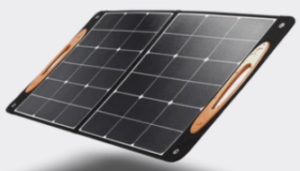 Duracell 100W Solar Panel for Duracell Portable Power Stations, High Conversion Efficiency, Durable and Foldable for Camping, Backyard, Power Outages, Home Emergency Kits, and Outdoor Adventures